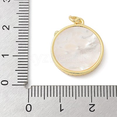 Brass Micro Pave Cubic Zirconia Pendants KK-K298-29A-G-1