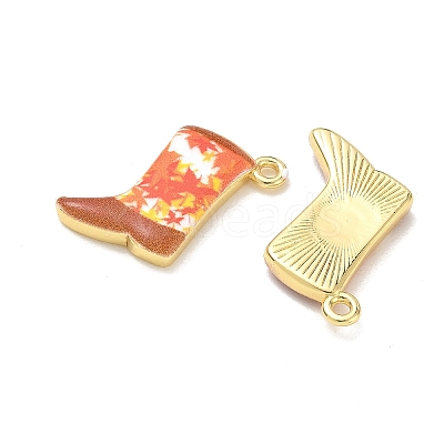 Printed Brass Pendants KK-CBA42CA-10G-1