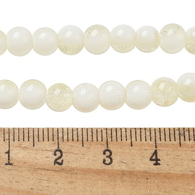 Crackle Glass Beads X1-GLAA-U001-6mm-11-1