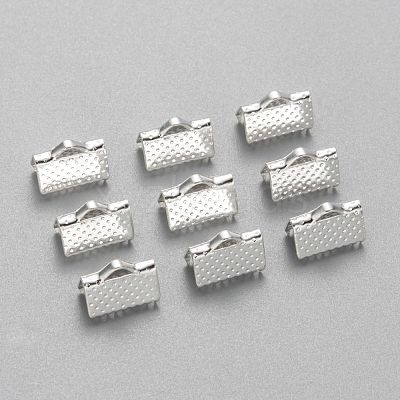 Iron Ribbon Crimp Ends X-E143Y-S-1
