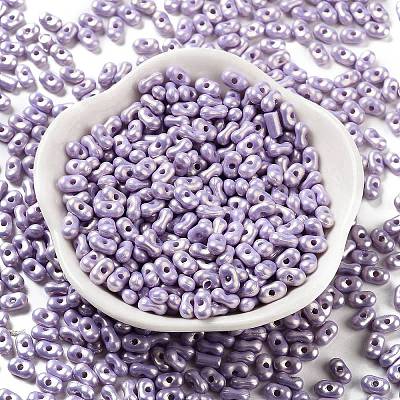 Spray Painted Opaque Acrylic Beads MACR-K359-12C-1