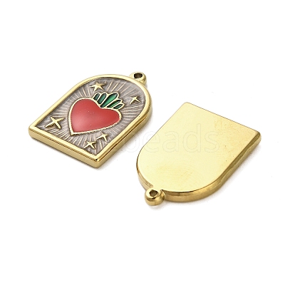 304 Stainless Steel Pendants X-STAS-C152-30G-01-1