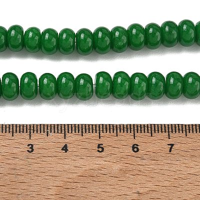Dyed Natural White Jade Beads Strands GG-CBA9281-A13-5x8mm-1