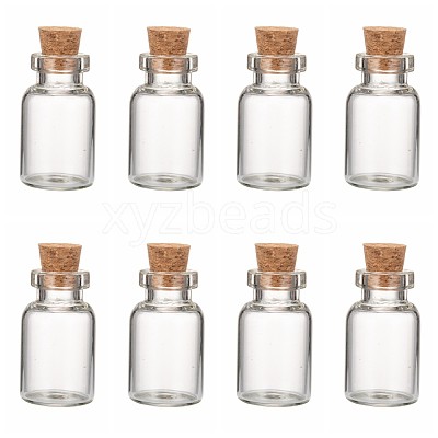 Glass Jar Bead Containers X-CON-Q016-1