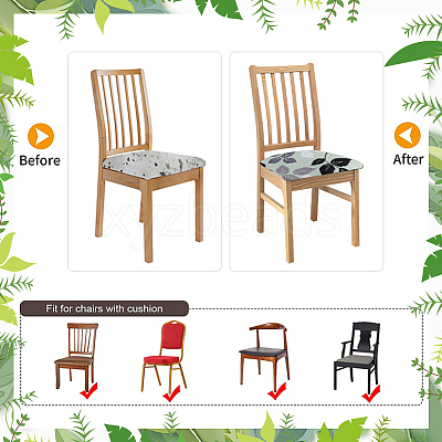 Polyester Dustproof Chair Cover AJEW-WH20008-18A-1