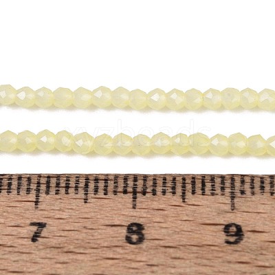 Imitation Jade Glass Beads Strands GLAA-T028-2mm-11H-1