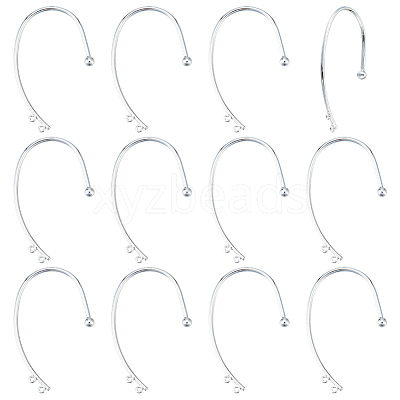 12Pcs Brass Ear Cuff Findings KK-ME0001-78-1