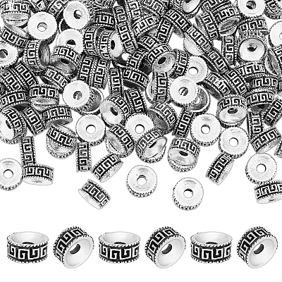150Pcs Tibetan Style Alloy Beads TIBEB-HY0001-21-1