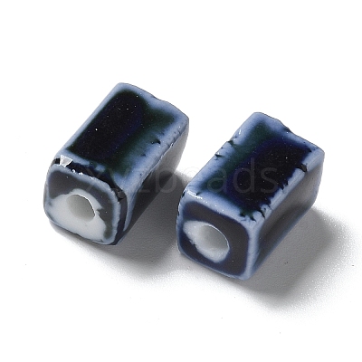 Handmade Porcelain Beads PORC-L080-D06-1