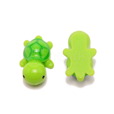 Mini Tortoise Resin Display Decorations RESI-WH0015-19A-02-1