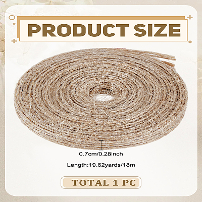 18M Burlap Fabric Ribbons OCOR-LP0001-44-1