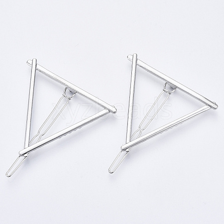 Alloy Hollow Geometric Hair Pin PHAR-N005-015P-1