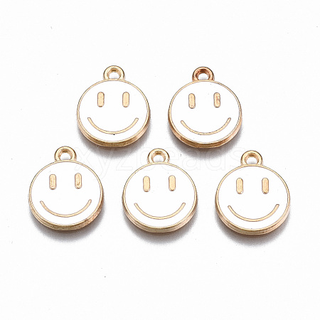 Alloy Enamel Charms ENAM-S121-165G-RS-1