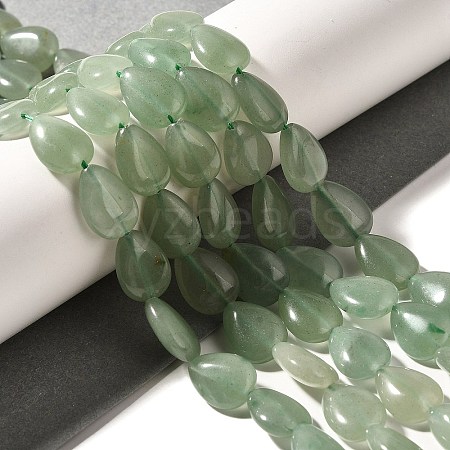 Natural Green Aventurine Beads Strands G-I377-A07-1