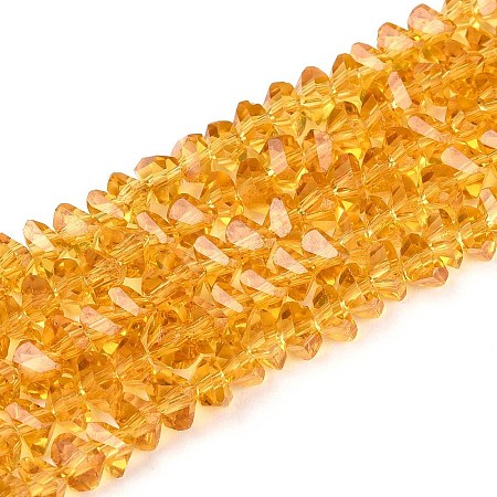 Transparent Glass Beads Strands GLAA-N018-4mm-24-1