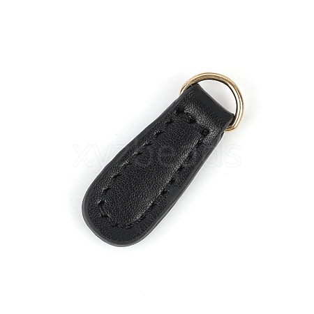 Leather Zipper Head PW-WG41CBD-01-1