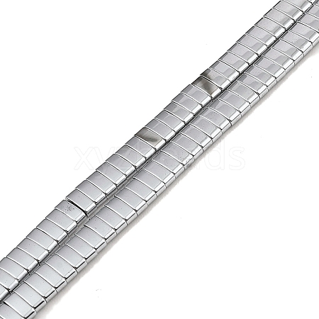Electroplated Non-magnetic Synthetic Hematite Beads Strands G-G089-A02-09-1