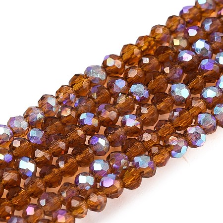 Electroplate Glass Beads Strands EGLA-A044-T1mm-L02-1