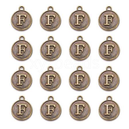 Alloy Pendant Cabochon Settings PALLOY-N156-01F-AB-1