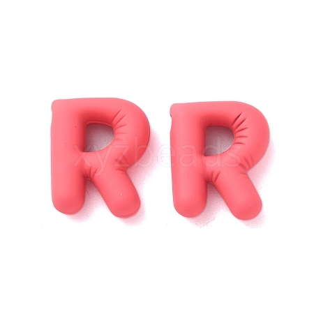 Spray Painted Alloy Pendants FIND-C062-08R-1