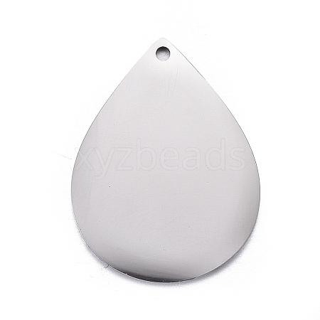 304 Stainless Steel Pendants STAS-F254-22A-P-1