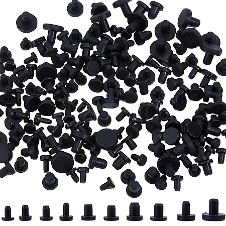 200Pcs 10 Styles Silicone Bottle Seal Plug FIND-GF0008-84-1