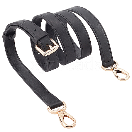 PU Imitation Leather Adjustable Bag Straps AJEW-WH0347-65B-1