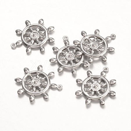 316 Surgical Stainless Steel Pendants STAS-K096-12P-1