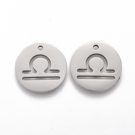 Tarnish Resistant 201 Stainless Steel Pendants LS-STAS-Z001-B-09P-1