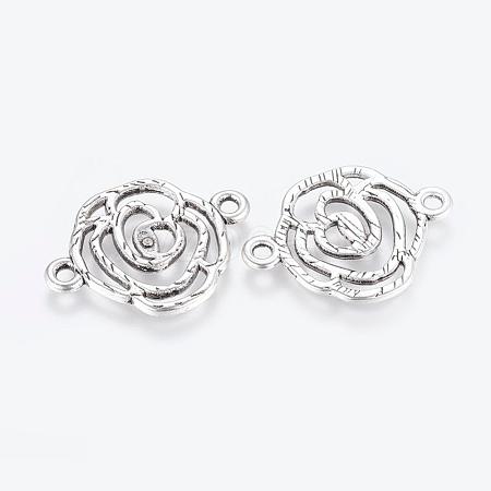 Tibetan Style Links connectors TIBEB-EA10947YKG-AS-FF-1