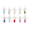 Imitation Pearl Acrylic Pendants PALLOY-JF03307-1