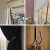 Zinc Alloy U Shape Hook Hangers Curtain SW-TAC0002-07A-7