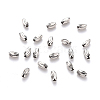 Non-Tarnish 201 Stainless Steel Corrugated Beads X-STAS-S103-16A-P-1