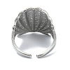 304 Stainless Steel Cuff Rings  RJEW-M019-01P-3