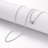 304 Stainless Steel Necklaces NJEW-F201-11P-1