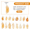 FINGERINSPIRE 16Pcs Rough Raw Natural Citrine Pendants G-FG0001-08-2