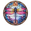 Dragonfly DIY Diamond Painting Sticker Kits PW-WG88104-01-1