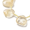 Natural Citrine Beads Strands G-Z040-A08-01-4