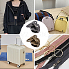 20Pcs 2 Colors Alloy Zipper with D Ring SENE-CY0001-12B-5