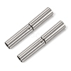 304 Stainless Steel Bayonet Clasps STAS-L134-06-2
