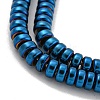 Electroplated Synthetic Non-magnetic Hematite Beads Strands G-K361-A03-02-3