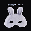 Party Bunny Paper Face Masks AJEW-WH0064-02A-2