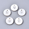 Natural Freshwater Shell Pendants SHEL-Q018-01A-U-P-1