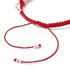 Glass Seed Beads Braided Beaded Bracelets for Women BJEW-MZ00215-6