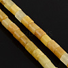 Natural Topaz Jade Stone Bead Strands G-R187-09-1