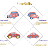 DIY Cars Diamond Painting Keychains Kits DIY-WH0182-16-5