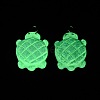 Gradient Color & Luminous Opaque Resin Pendants RESI-S011-01G-3