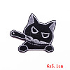 Cat Theme Computerized Embroidery Cloth Iron on/Sew on Patches PATC-PW0002-04A-1