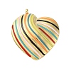 304 Stainless Steel Pendants STAS-V003-03G-06-1