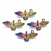 Rainbow Color Alloy Pendants PALLOY-S180-027-RS-1